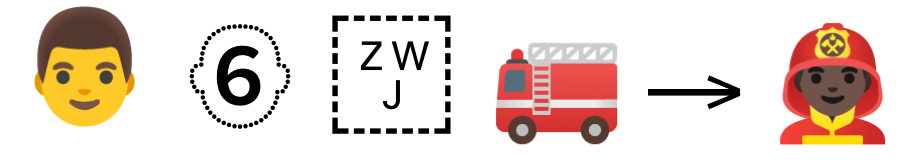 ZWJ role sequence firefighter with modifier